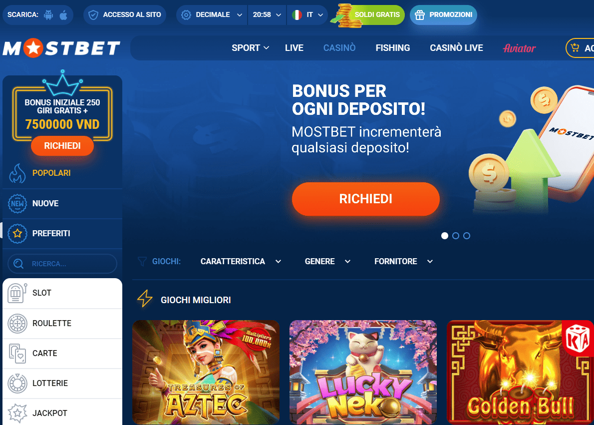 A jutalmak átfogó értékelése a Mostbet.com kaszinóoldalon!